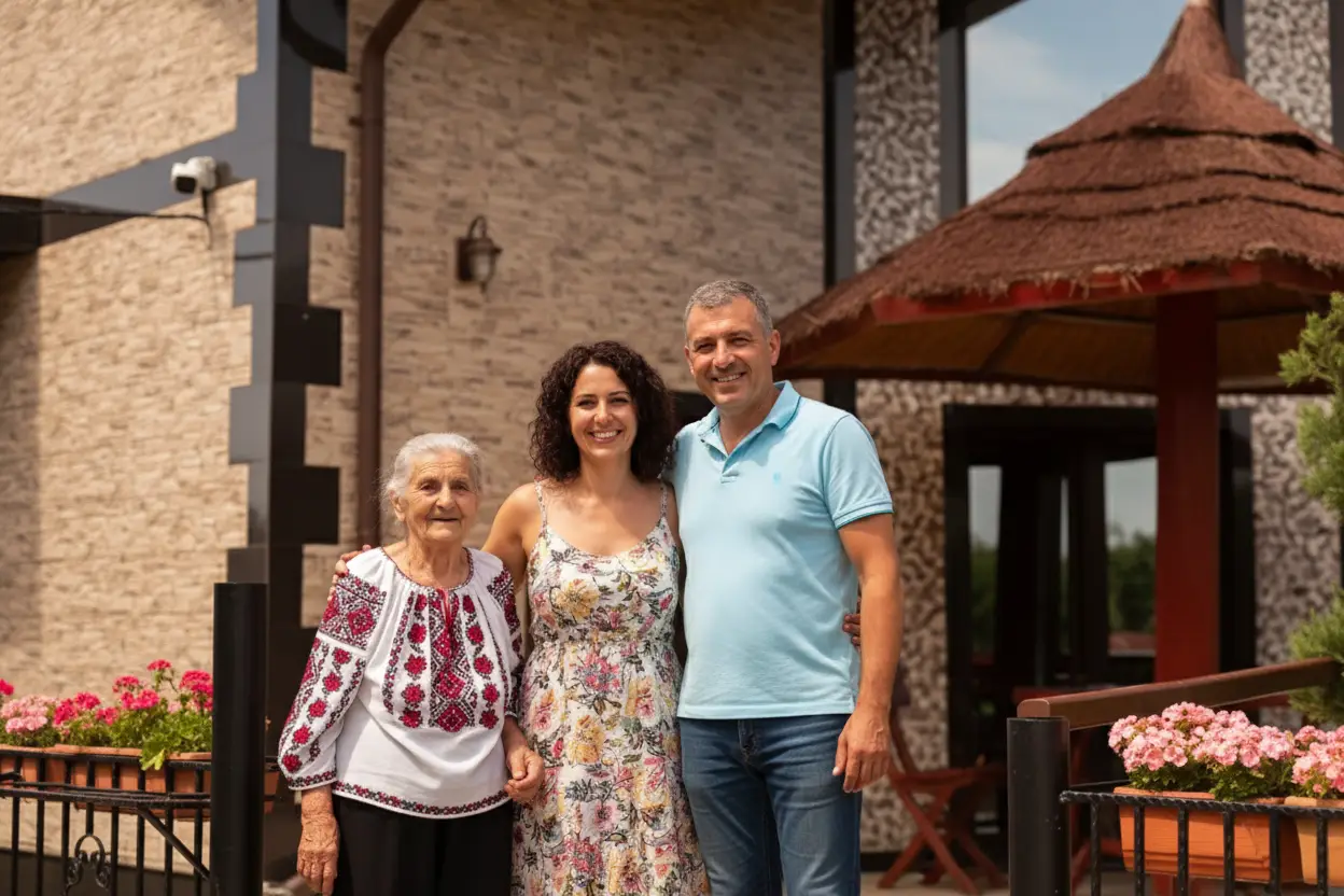 Atmosferă caldă la Pensiunea Seniorilor